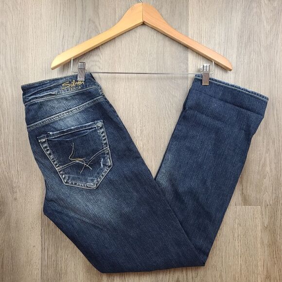 Silver Sam Distressed Jeans size W26/L30 - Picture 1 of 8